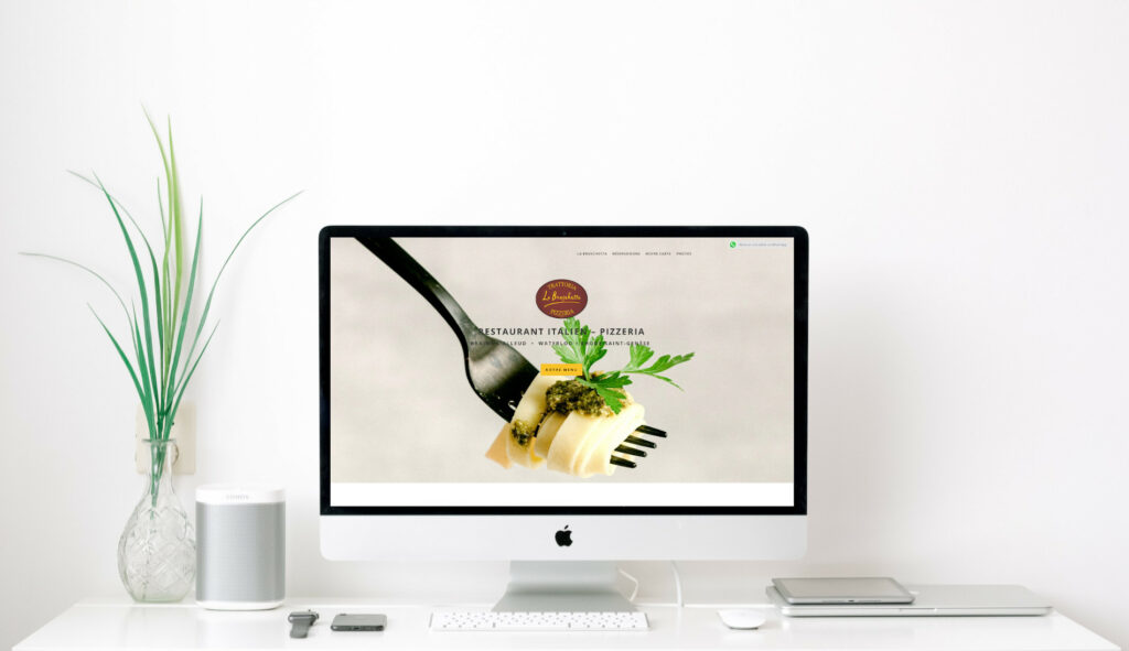 site web pour restaurant