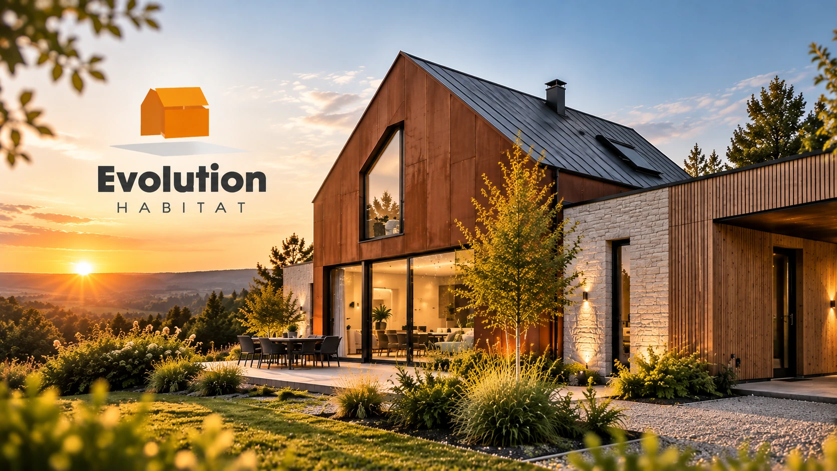 Site Evolution Habitat, maisons modulaires en Wallonie, réalisé par Atome 9
