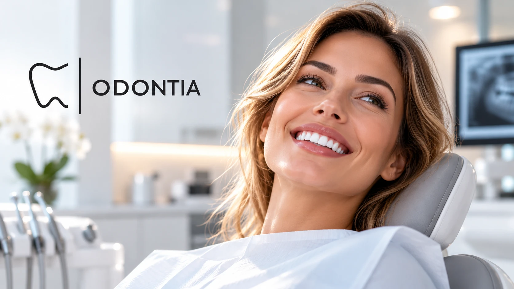 Site du cabinet dentaire Odontia à Visé, réalisé par Atome 9